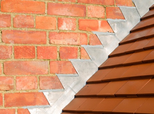 A roof with recent Flashing Repair in Champaign IL