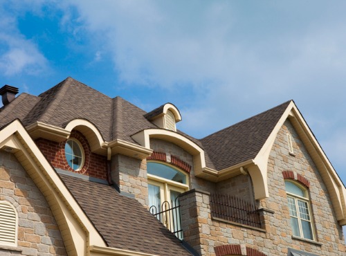 A newly installed roof finished by Roofing Companies in Champaign IL